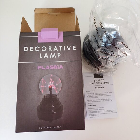 Decorative Plasma Ball Lamp - Picture 7 of 7